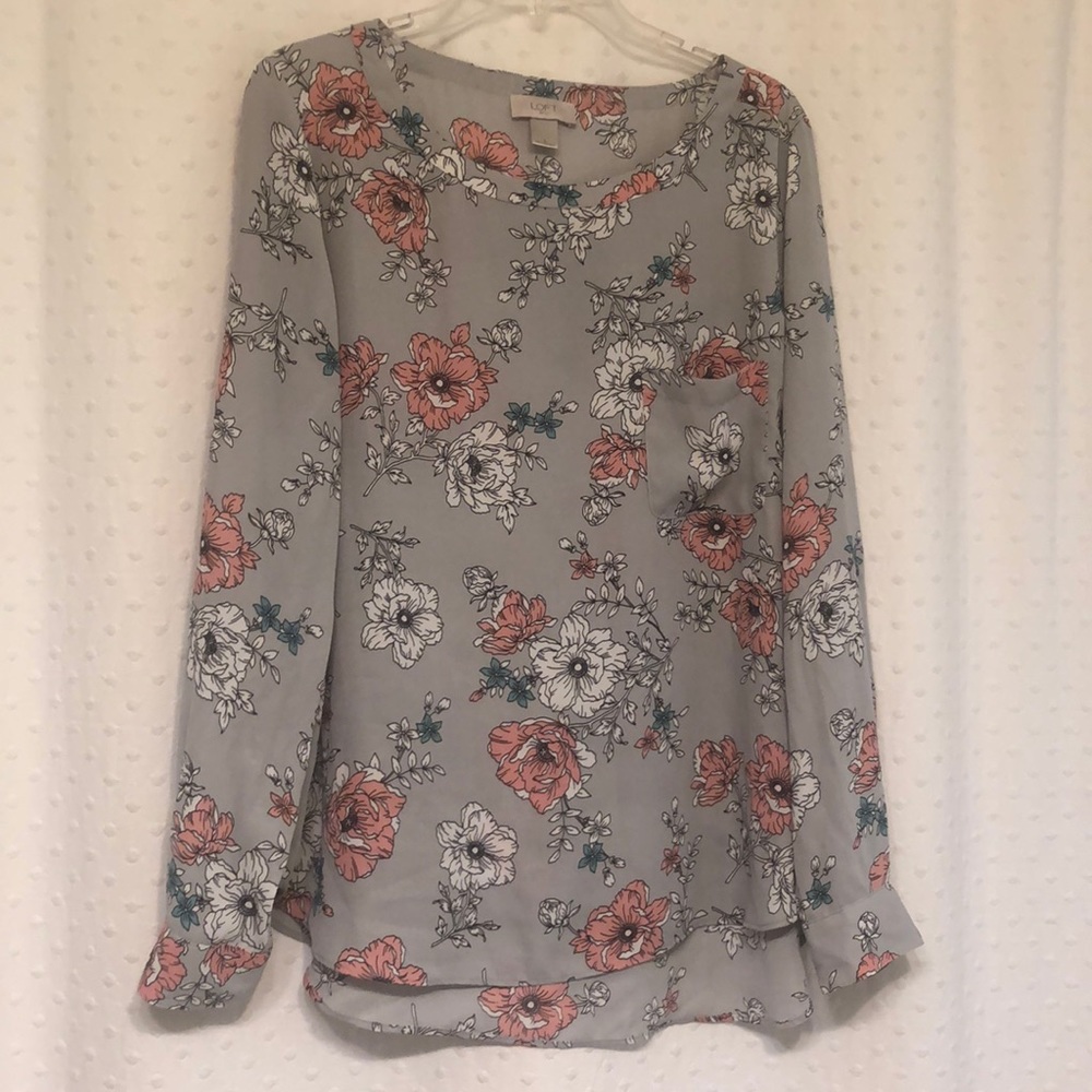 Loft Outlet Floral Blouse
